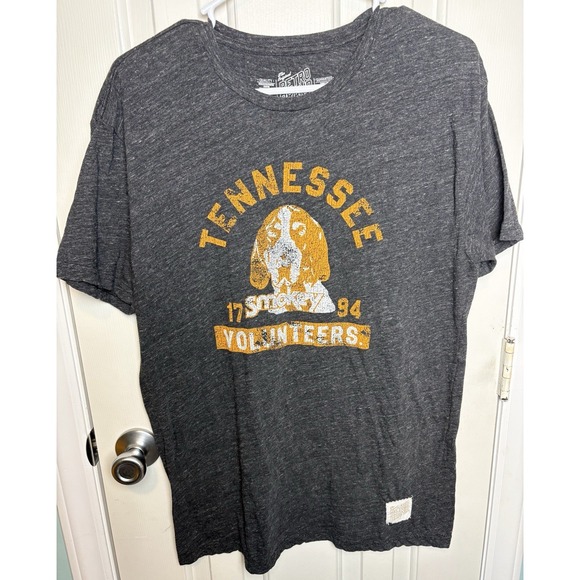 Original Retro Brand Other - Tennessee Volunteers Dog Graphic Tee S/S Retro Brand Large Collegiate Tri Blend